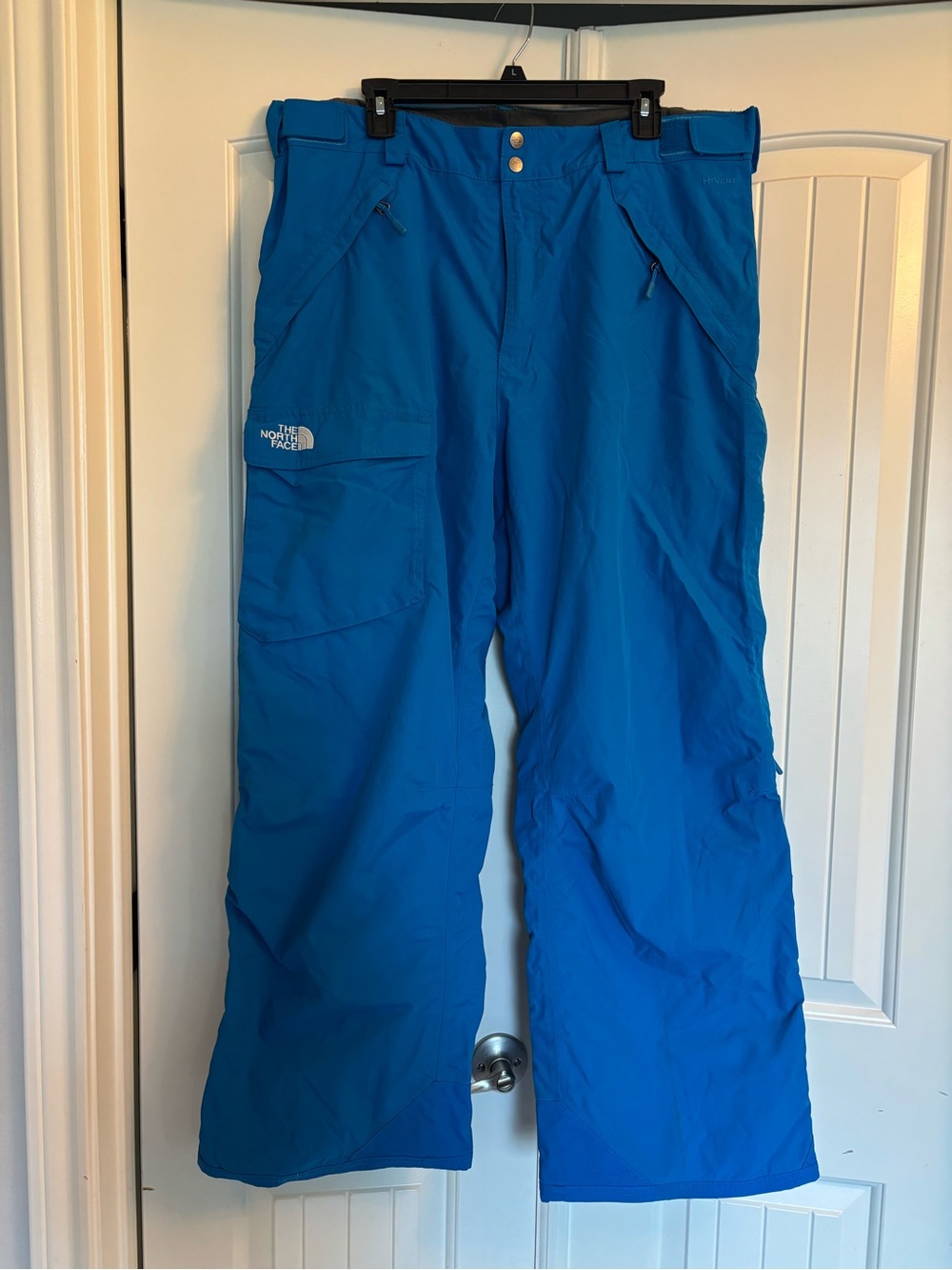 The North Face Blue Insulated Snow Pants
